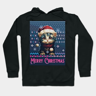 Christmas Cat Hoodie